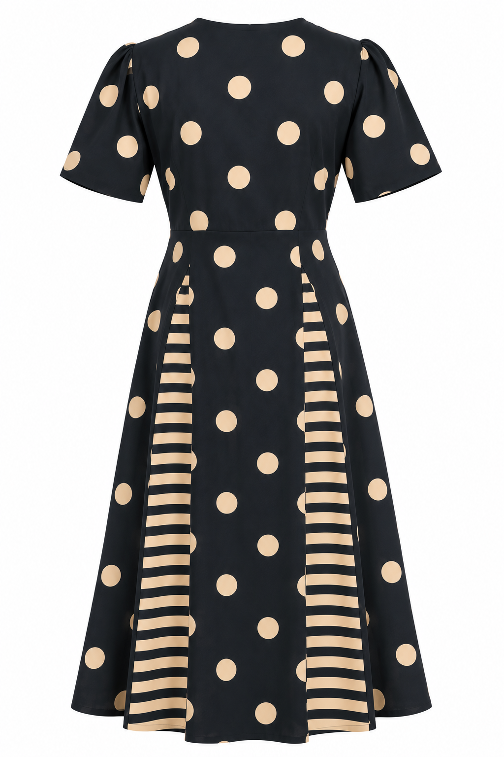 Dot and Line Dress