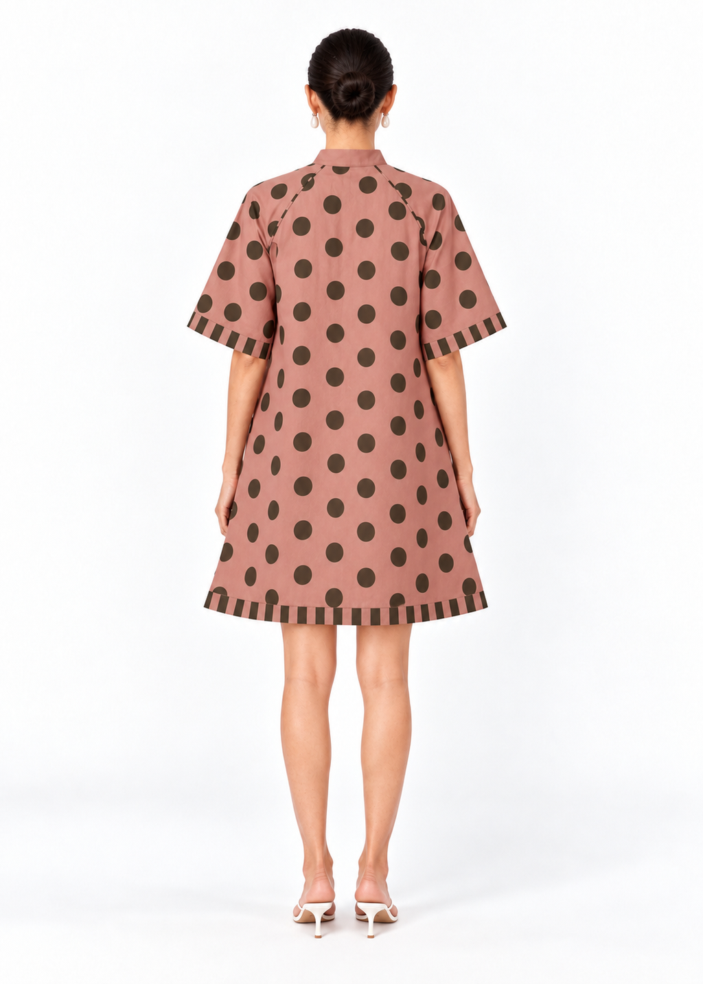 Cocoa Polka Dress