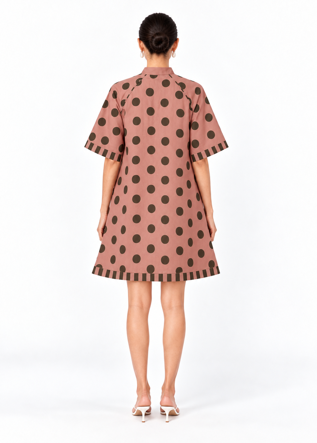 Cocoa Polka Dress