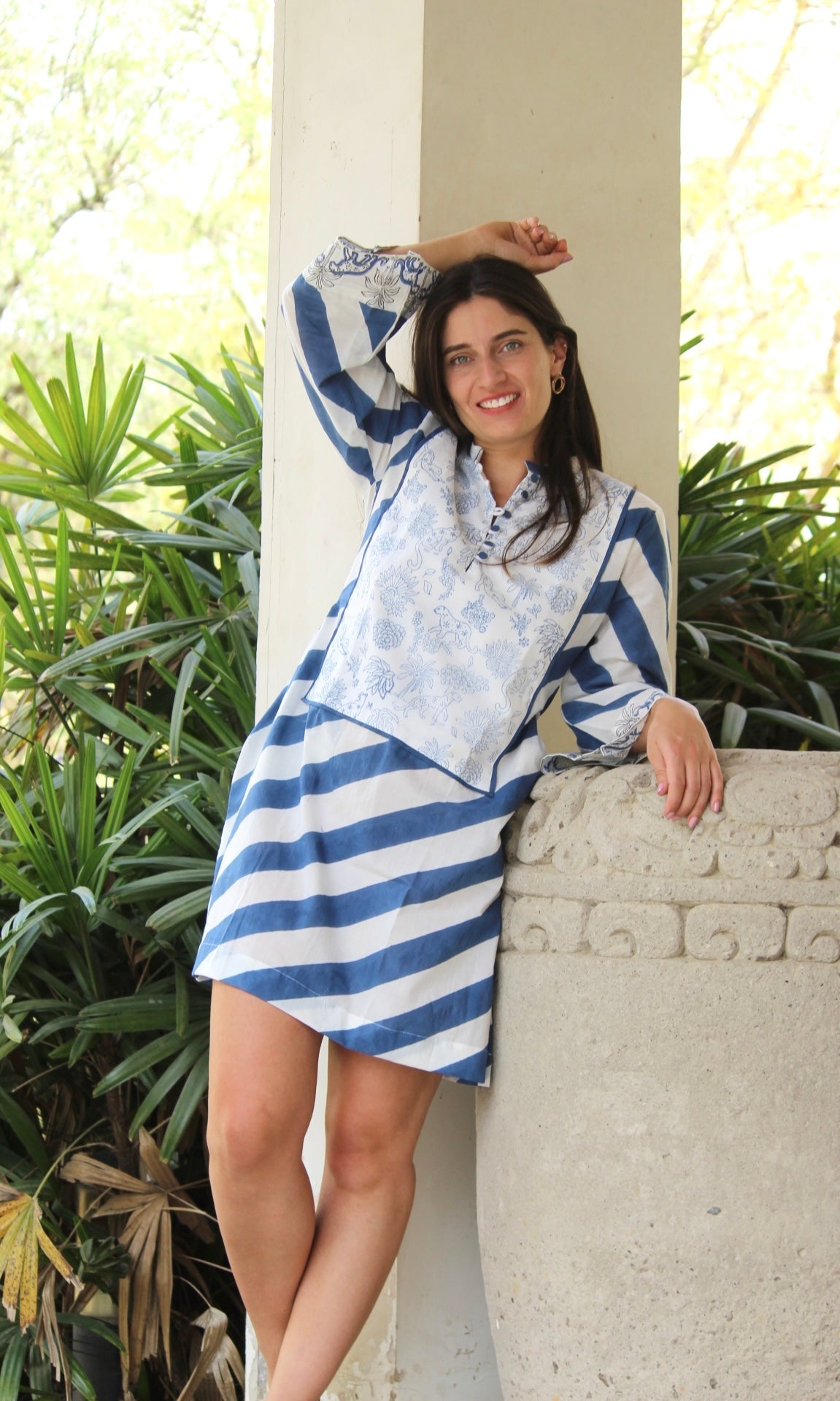Striped Mini Dress