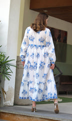 Floral Buta Dress