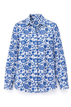 Blue Botanical Shirt