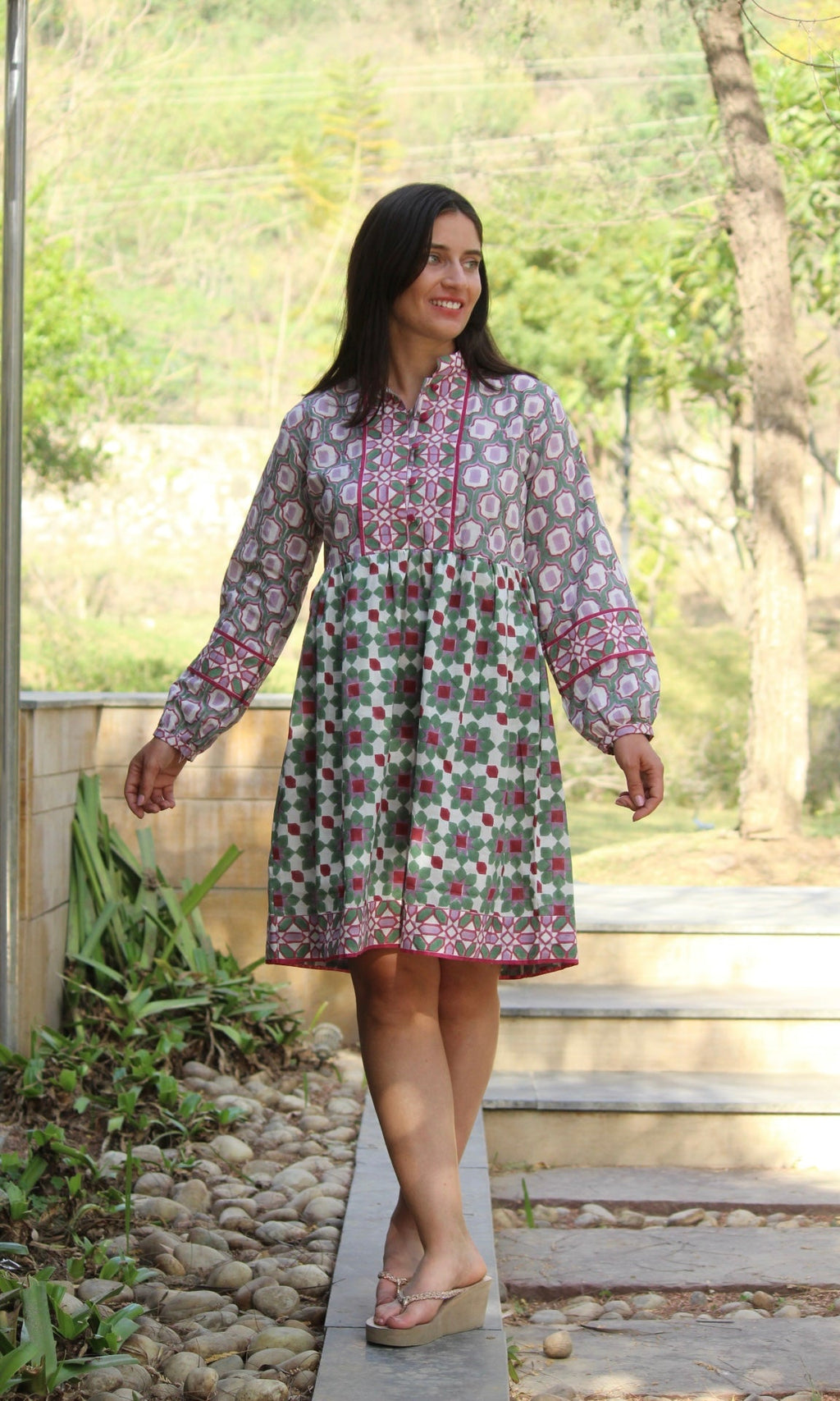 Orchid Mini Dress