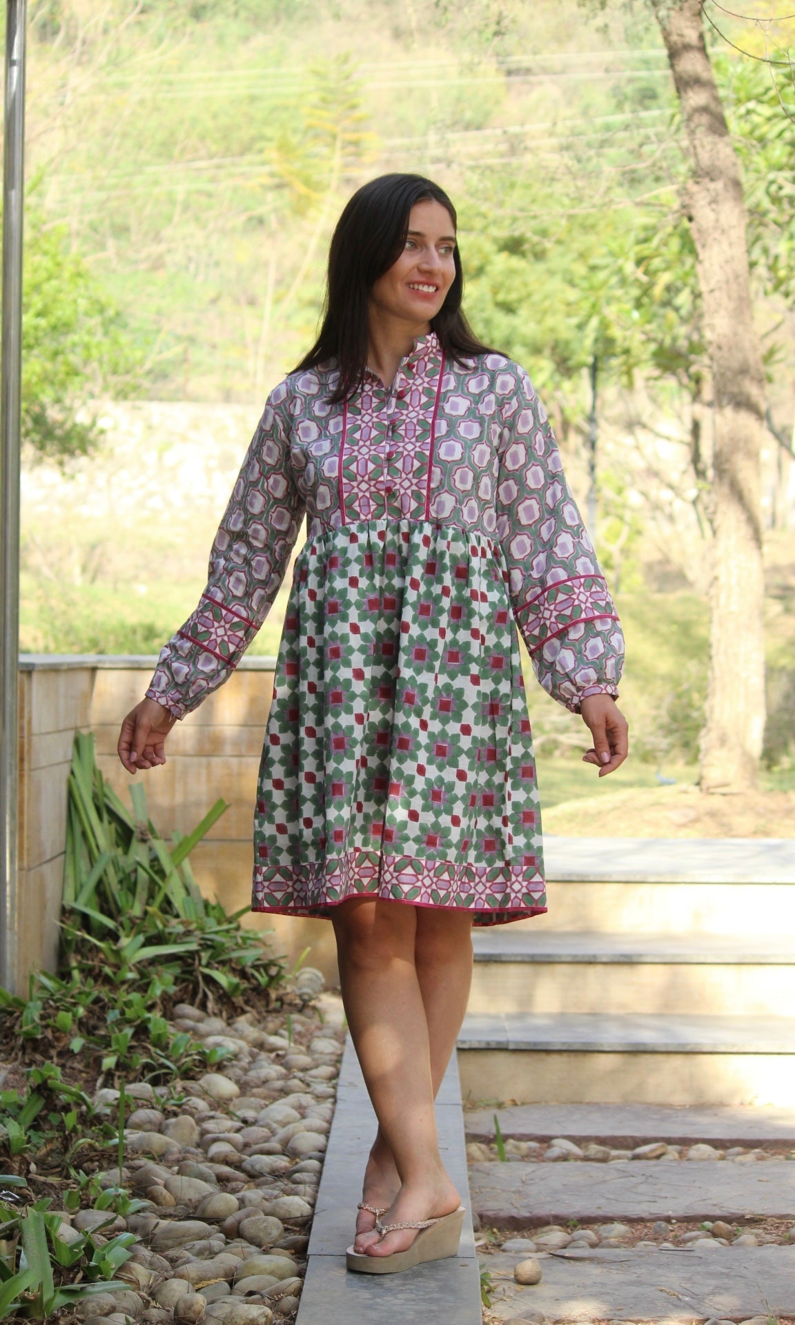 Orchid Mini Dress