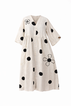 White Spot dress