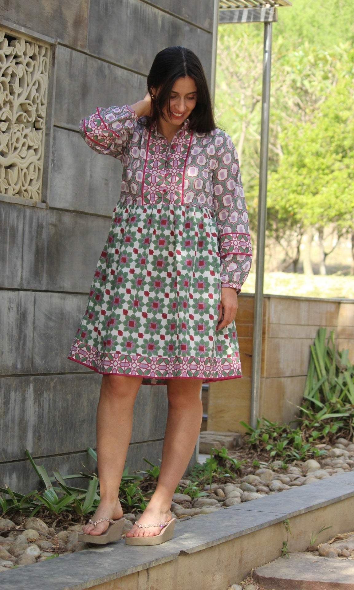 Orchid Mini Dress