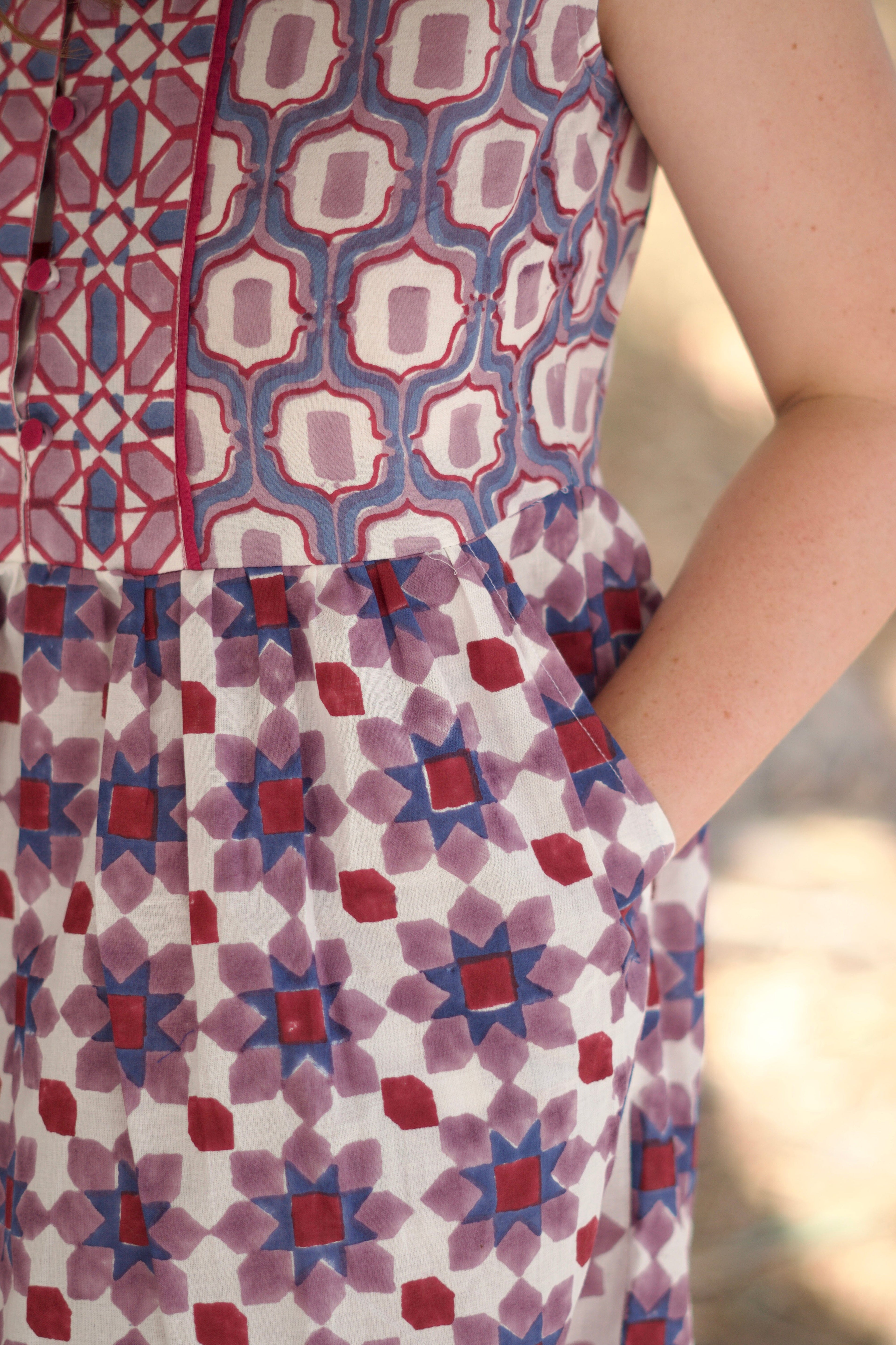 Bellflower Short Dress DRESSES Cyclamen 