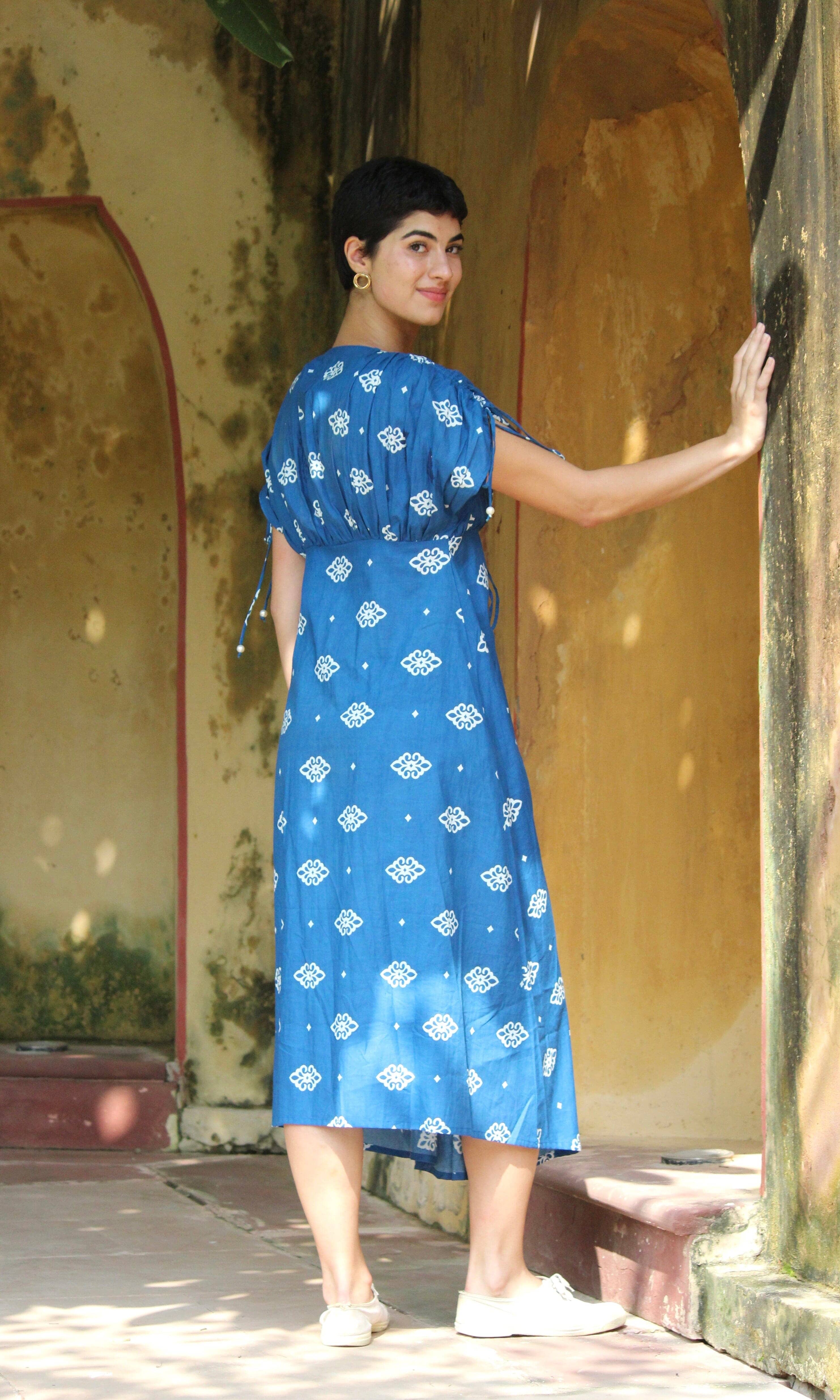 Blue Sapphire snitch Dress DRESSES Cyclamen 