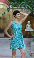 SILA GREEN SHORT DRESS