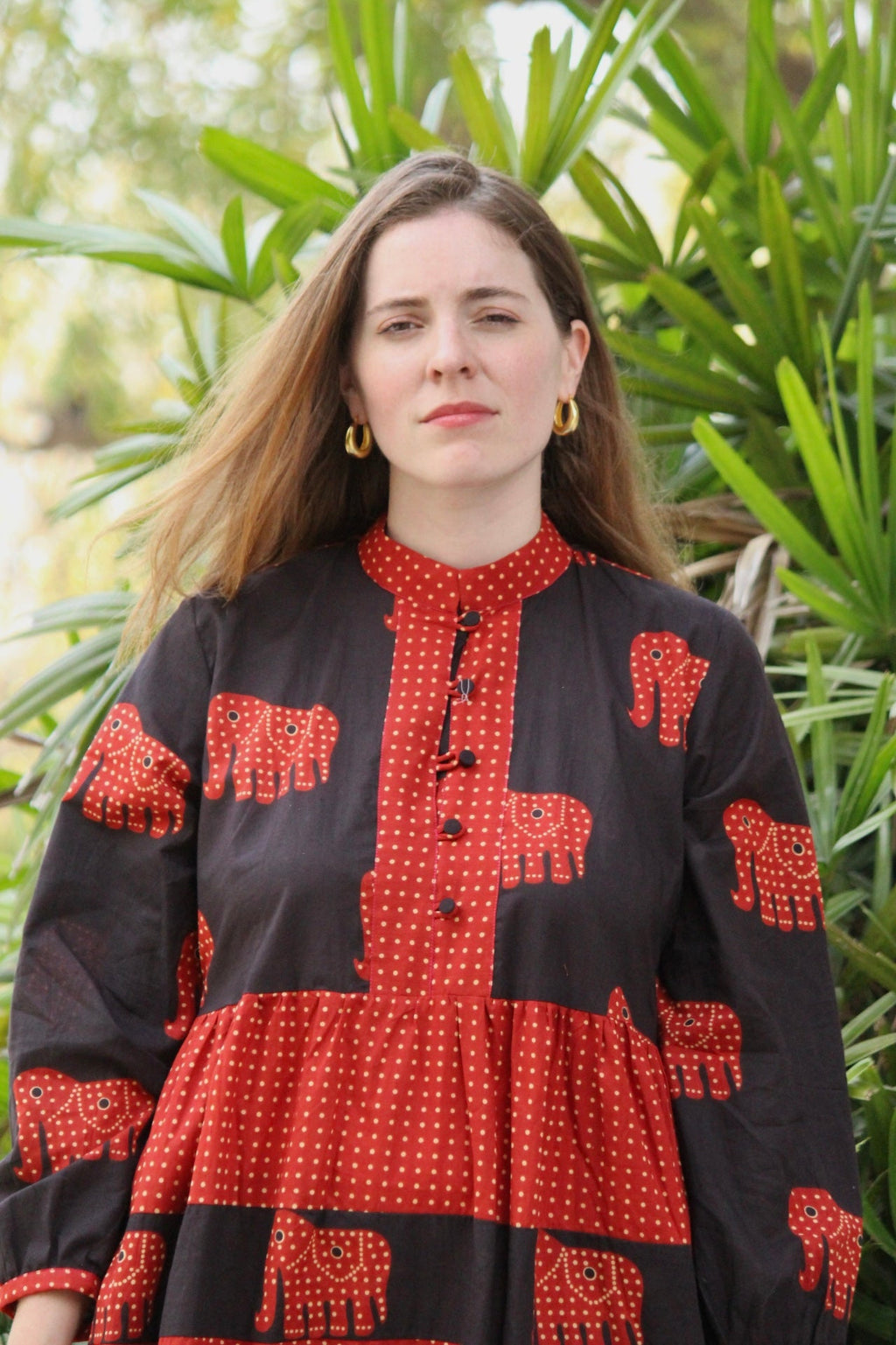 Elephant Print Dress