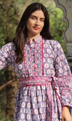 Bellflower Flounce Dress