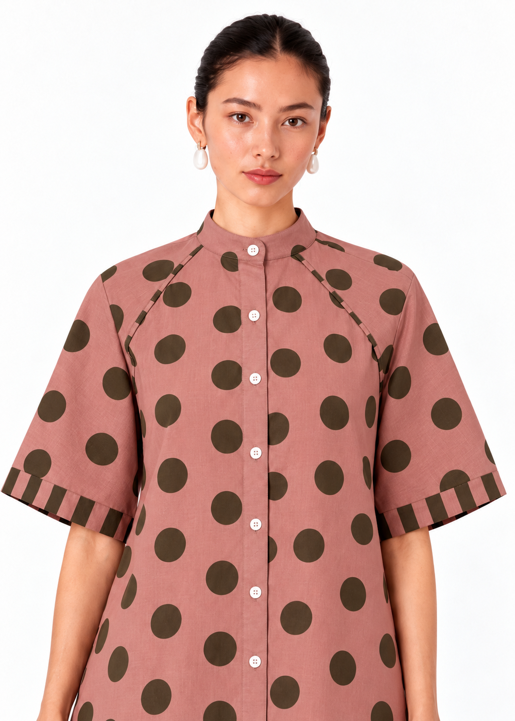 Cocoa Polka Dress