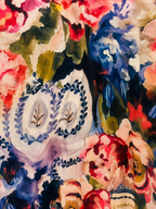Oilpaint Garden Dress