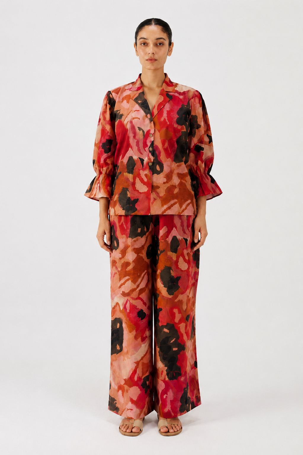 Tropical Blaze Co-ord Set