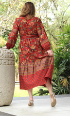 Bloomy Midi Dress