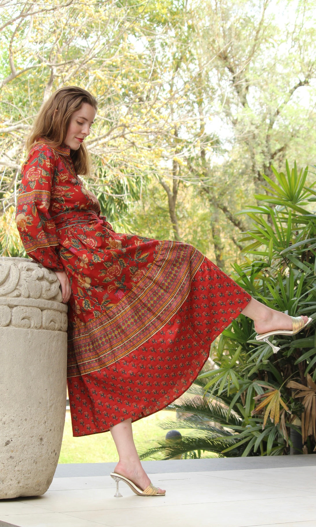 Bloomy Midi Dress