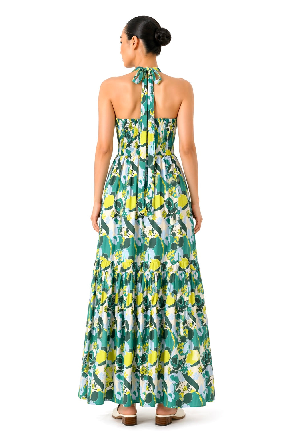 Green Cosmos Dress