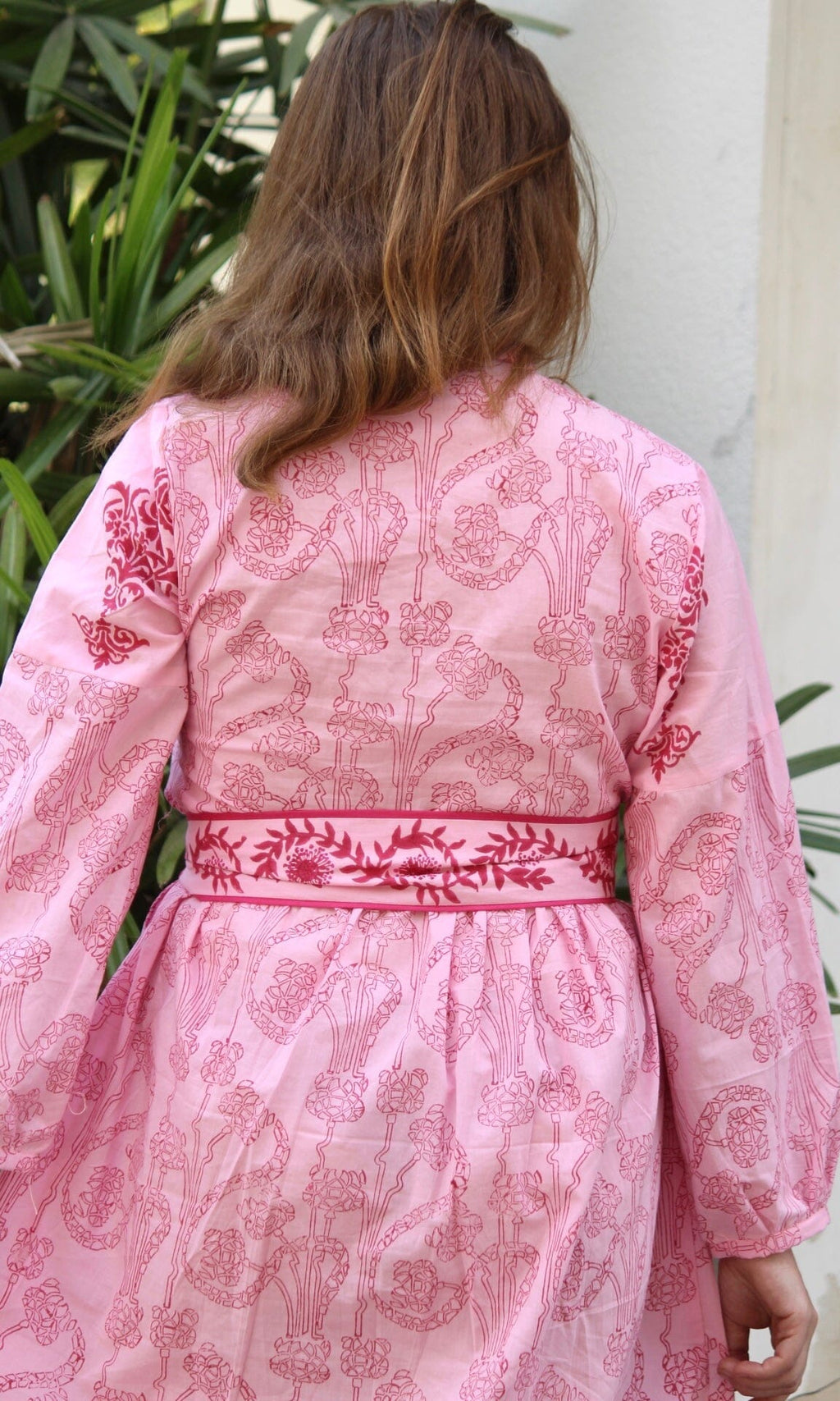 Camellia Mini Dress DRESSES Cyclamen 