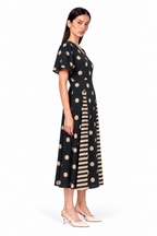 Dot and Line Dress