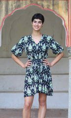 Black Sila Short Dress