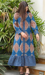 Drarf midi Dress DRESSES Cyclamen 